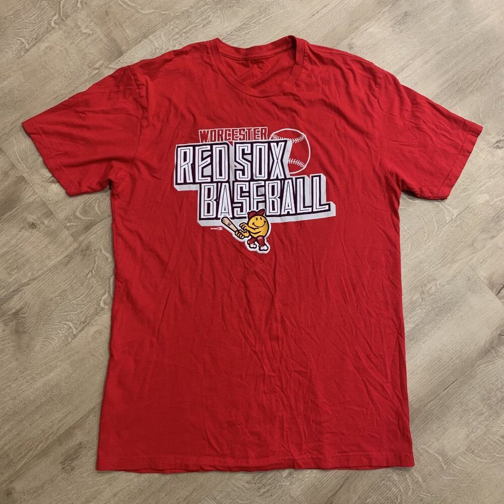 MiLB Worcester Red Sox WooSox T-Shirt Men's Large L Baseball Minor League Bimm